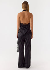 Emilee Cowl Top - Black