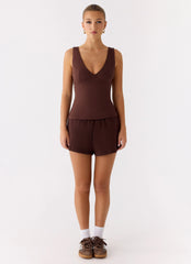 Hard To Tame Top - Chocolate