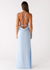 First Class Maxi Dress - Blue