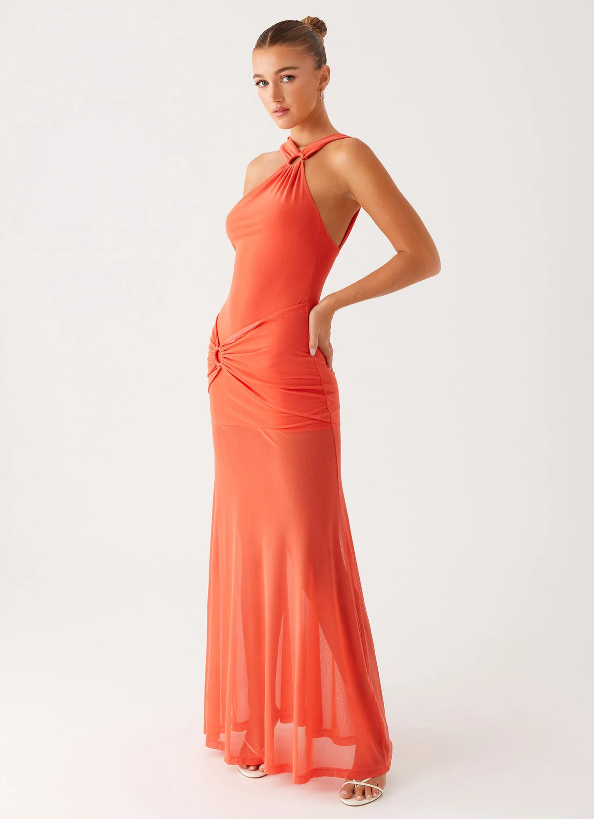Kavala Maxi Dress - Coral