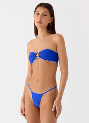 Laurel Bikini Top - Cobalt