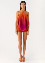 Twin Flame Top - Orange