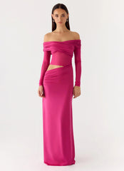 Kerli Maxi Dress - Fuchsia