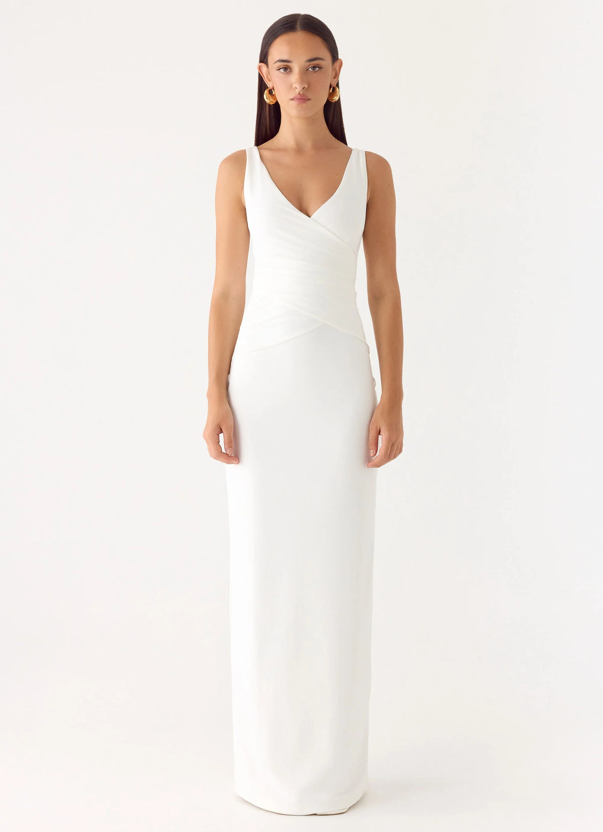 Nerine Maxi Dress - White