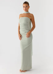 Libra Maxi Dress - Pastel Sage